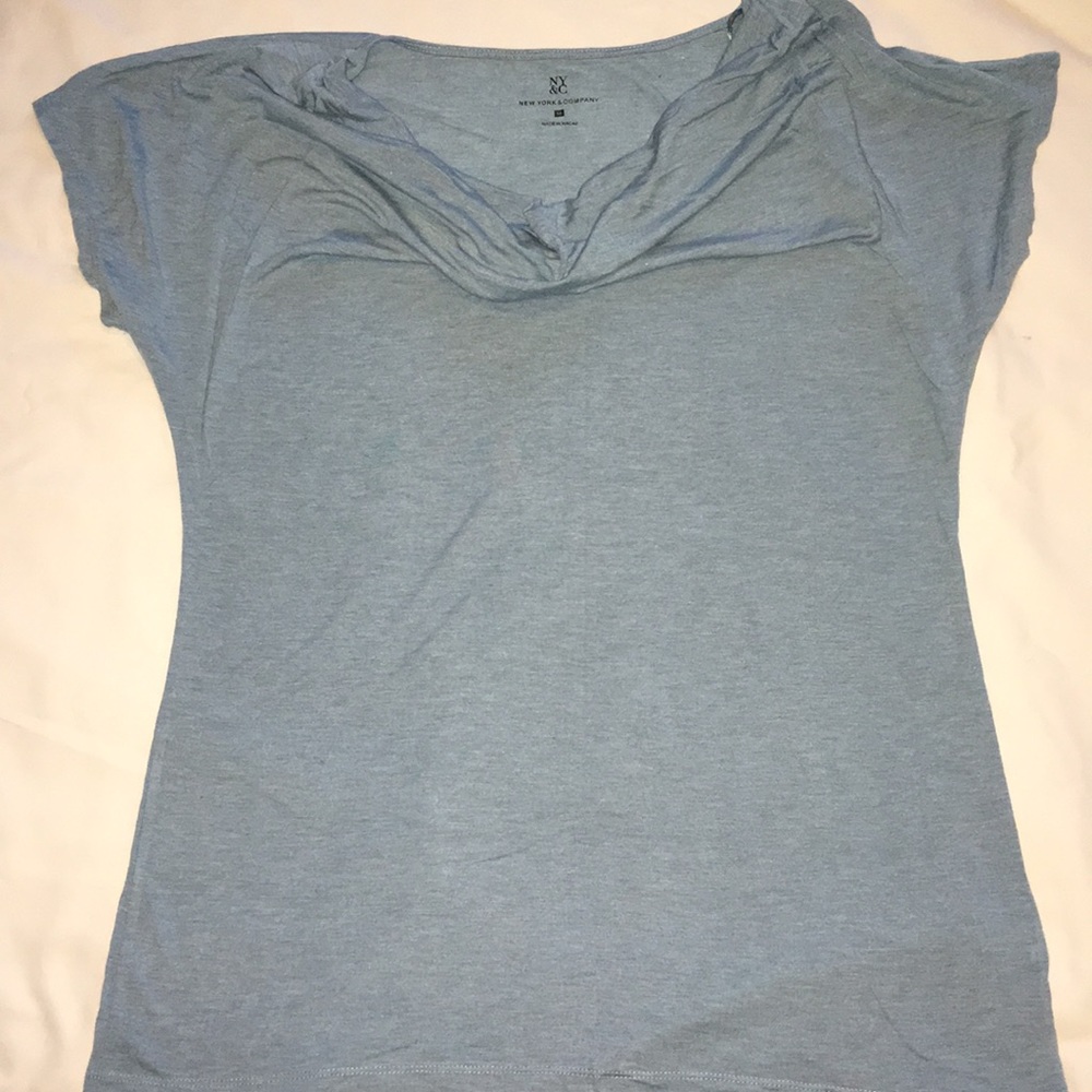 NWOT cowl neck tee